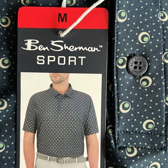 Ben Sherman Men’s Dark Blue Polo Shirt - Picture 1 of 8